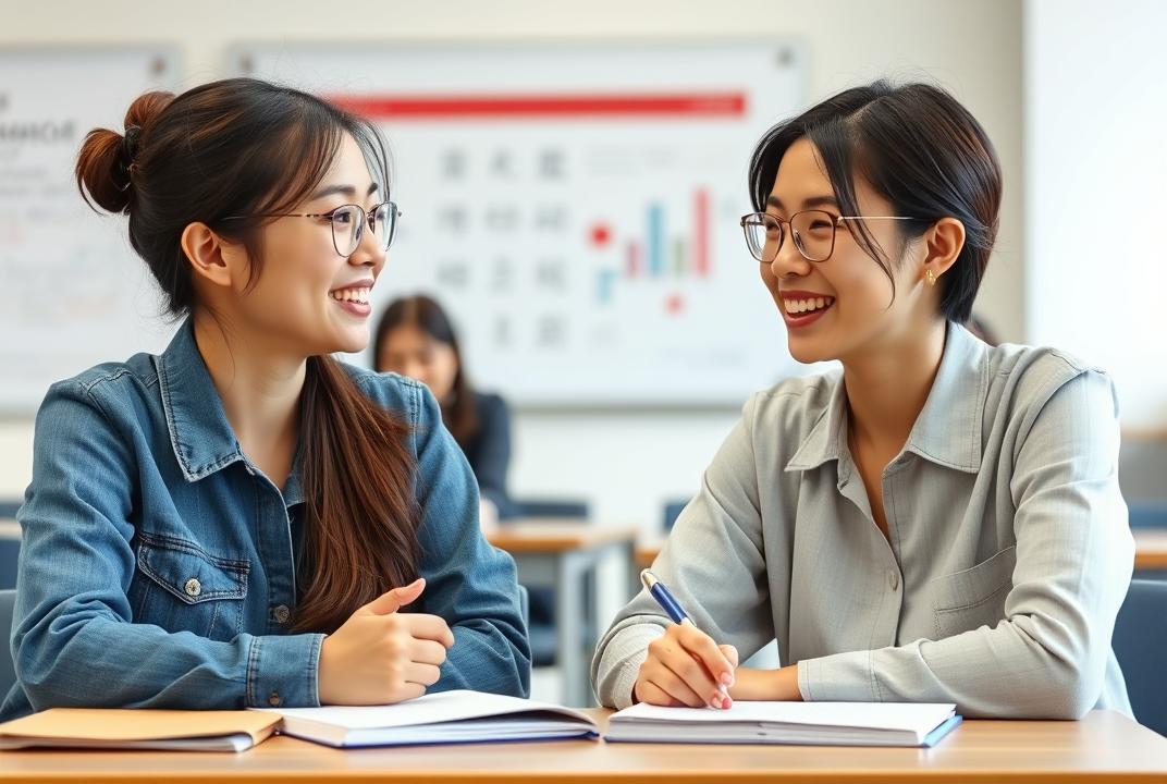 Lớp học tiếng Nhật giao tiếp tại Cần Thơ — luyện nói theo cặp