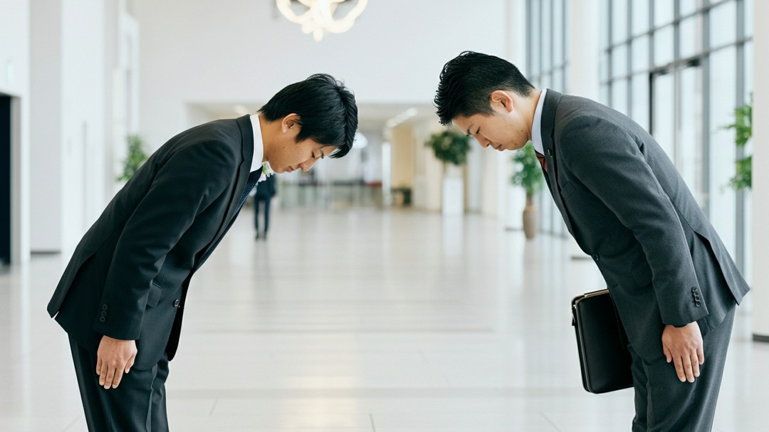 Chào hỏi kính trọng theo phong cách công sở Nhật Bản