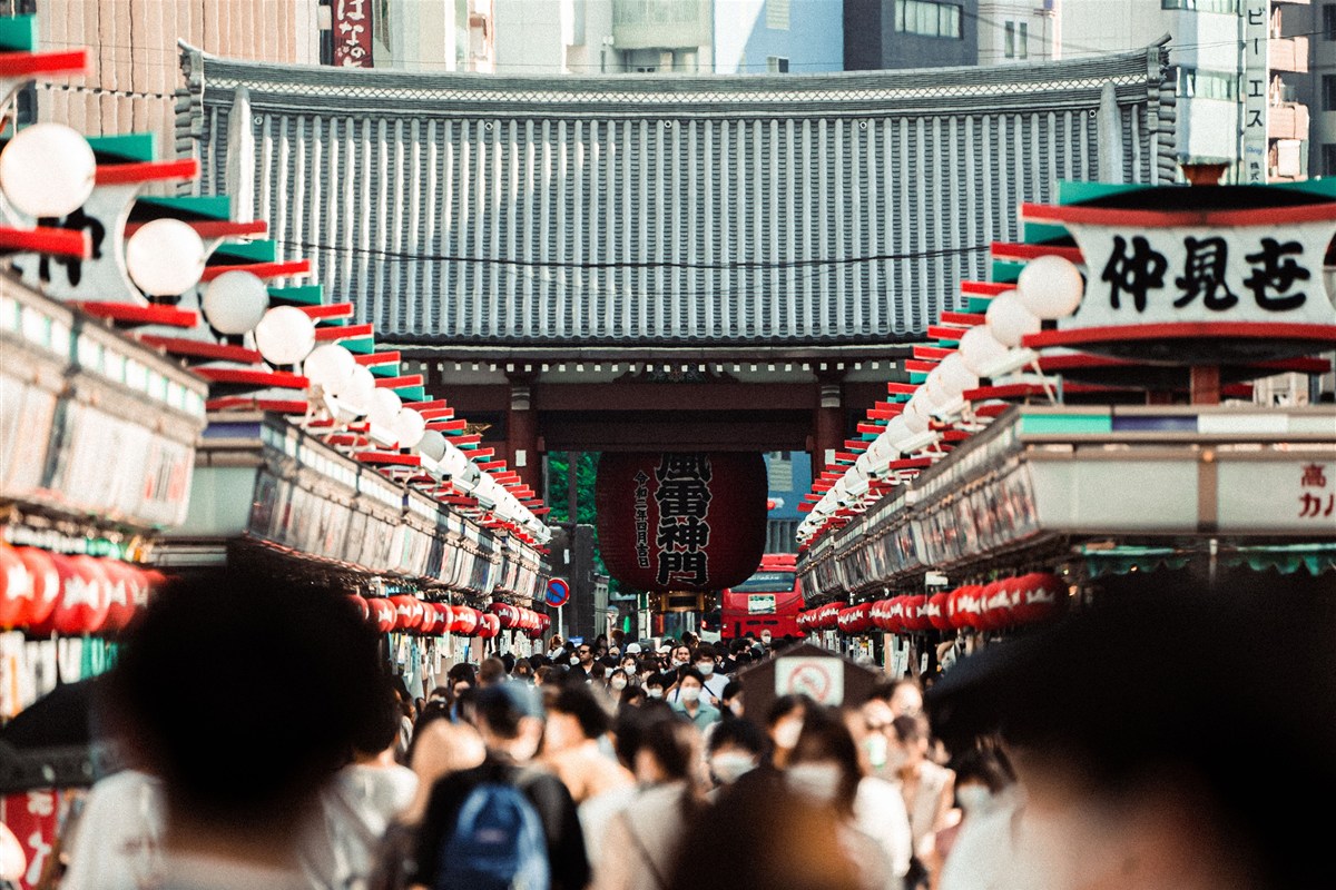 Phố cổ Asakusa, Tokyo, Nhật Bản - nơi nhiều thực tập sinh mơ ước quay lại làm việc